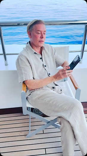 Being told off again 😂😂😂 #upset #NaughtyBoy #Yacht #mobilephotography | Royston Blythe