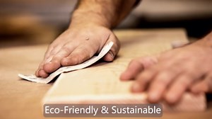 IBF Solid Real Wood 55 Inch Office Computer Desk, Rustic Writing Study Table for Student, Natural Wooden and Metal Gaming Home Office Desk, Rustic Industrial Executive Work Desk Workstation, Brown