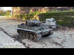 ARMORTEK 1:6 SCALE ALL METAL TIGER 1 TANKS