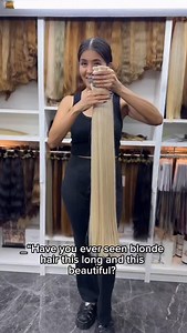 64 reactions | Looking for super long, real human hair extensions in...