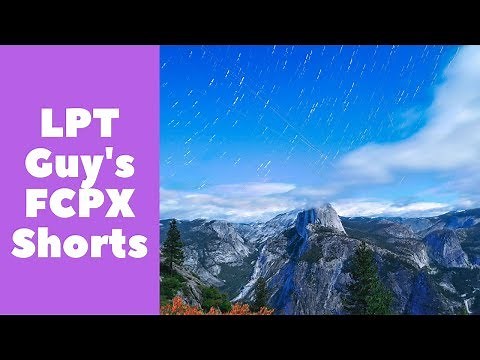 Time-Lapse Video from Still Images - FCPX Shorts