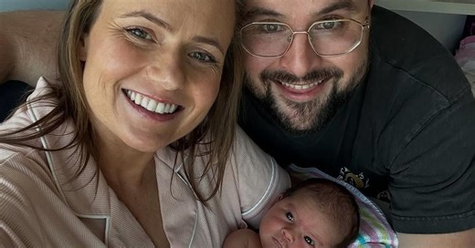 Nine sports reporter Emma Lawrence announces the birth of her first child: 'Mum and Dad could not be more in love'
