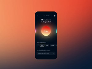 Mood tracker - Mobile App