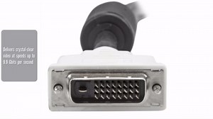 StarTech.com Dual Link DVI Cable - 50 ft - Male to Male - 2560x1600 - DVI-D Cable - Computer Monitor Cable - DVI Cord - Video Cable (DVIDDMM50)