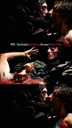 ZEESH | Did Gay Demon Drag for @prashantverma84 DANCE LIKE LOVE music video Wearing - @zeeessshh #drag #musicvideo #featured #gaydemon... | Instagram