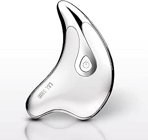 L&L SKIN Electric Gua Sha, Face Massager Electric for Face/Neck/Body, Heat Facial Massager for Women/Men