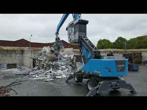 Crow Metals add another Terex Fuchs MHL340F