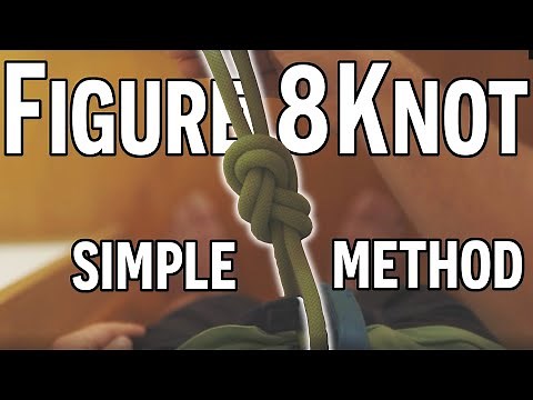 Tie the PERFECT Figure Eight Knot (The Easy Way)