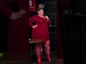 Ursla bbw in red pantyhose tights ootd milf nylons legs wide hips red heels pretty girl short skirt