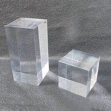 [Hot Item] Square Prism Small Cube Optical Triangular Prism Light Cube Six-Sided Bright Light Splitting Rainbow Transparent