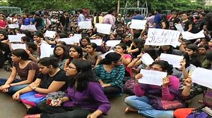 1.3K views · 13 reactions | Scores of students protest against alleged molestation of a #NIFT student in #Odisha capital | Sambad English | Facebook