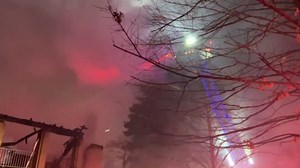 Former Virginia governor Chuck Robb’s mansion turns into flaming inferno