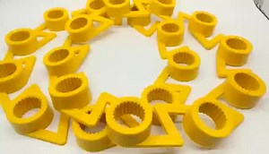 Loose Wheel Lock Nut Indicators Material PU Safety Wheel Lugs Nuts Truck Wheel Nut Remover