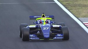 W Series: Alice Powell takes brilliant pole in Hungary