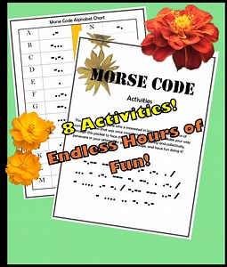 Morse Code Activities and Worksheets - Etsy Australia