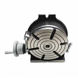 [Hot Item] High Quality Tsl300/Hv12 Horizontal Vertical CNC Drilling Milling Rotary Table