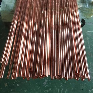 [Hot Item] Red Copper Solid Round Bar / Red Copper Bar Dia 10 - 100mm C11000 C10200