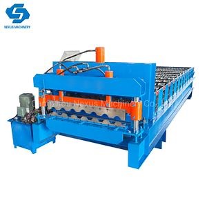 [Hot Item] Roofing Steel Tile Making Machine Step Tile Making Machine Tile Shape Roll Forming Machine