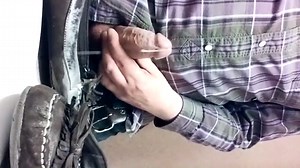 cum in girlfriends worn shoe