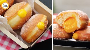 These Mango Donuts will satisfy your tropical cravings. With a golden, glazed exterior and a fruity Mango filling, these donuts are a pure delight in every bite made with the goodness of Olper’s Full Cream Milk Powder. #OlpersMilkPowder #OlpersFCMP #Olpers #happycookingtoyou #foodfuison #pakistanicooking #digitalammi Written Recipe: https://bit.ly/3pL7RaO | Food Fusion