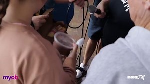 We had a great time in Upper Hutt supporting small local business Fudge'n Hell on Friday. We're heading to Christchurch's Green Bear Parklands Library tomorrow from 4-5pm so come find us for some delish treats - it's all thanks to MYOB! | MORE FM