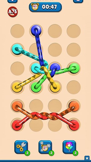Fun and addictive! Untangle all the ropes, solve tricky puzzles, and test your logic through increasingly challenging levels! Hashtags: #TangleRope #RopePuzzle #UntangleGame #LogicGame #MindChallenge | Niche Noob