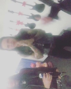 Hiiiii from the @alicecoopersolidrock | orianthi