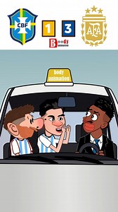 Highlights of Brazil vs Argentina first half 1-3 #brazil #argentina | Body Animation