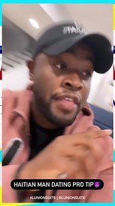 #LetsTalkAboutIt 👀🇭🇹 Apparently, this is a dating pro tip for Haitian men!? 🤔😆⚠️Please proceed with caution! 🎥 @paulprinvil #lunionsuite #haitianamerican #haitianmen #datingtips | The Haitian American