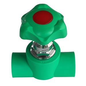 [Hot Item] Plumbing Building Materials Cold and Hot Water Fittings PPR Plastic Pipe Fitting Stop Valve