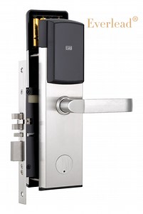 [Hot Item] Bluetooth Tthotel Apartment Hotel Door Lock System with Bluetooth RFID Smart Card Passwords Code Keys Mobile Apps PC Software