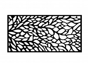 [Hot Item] Laser Cut Metal Privacy Screen Decorative Metal Sheets-Decorative Screens Panels