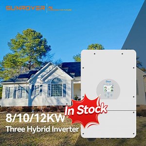 [Hot Item] Deye DC to AC Power Power Inverter 10000W 8kw 10kw 12kw Inverter with Solar Hybrid Inverter LiFePO4 Battery Pack