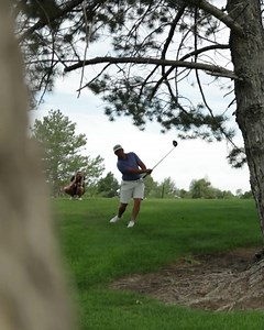 One Club Challenge on a 395 yard par 4. 😳 Daniel Summerhays, Curtis Thompson, and Taylor Dickson were put to the test at the Utah Championship. | Korn Ferry Tour