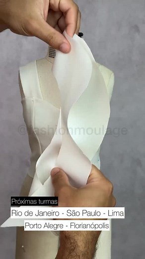 2K views · 6.1K reactions | Vagas limitadas para as turmas presenciais!✨ - Rio de Janeiro - 01 a 03 de Dezembro; - São Paulo - 16 a 18 de Janeiro; - Lima - 23 a 25 de Janeiro; - Porto Alegre - 06 a 08 de Março; - Florianópolis - 13 a 15 de Março Deixe seu WhatsApp no privado e te enviamos todas as informações殺 | Fashion Moulage- Álison Lima | Facebook