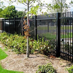 [Hot Item] Anti Rust PVC Coated Galvanized Wall Boundary Steel Grills Fence Design