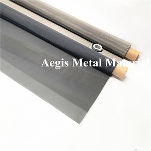 [Hot Item] Titanium Fiber Mesh 0.05mm X 200 Mesh Ultra Fine Titanium Wire Mesh