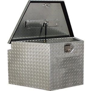 [Hot Item] Aluminum Checker Plate Truck Tool Box for Trailer Pickup