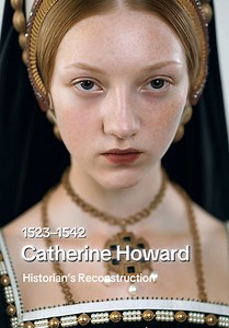 THE FIFTH WIFE | Catherine Howard (c. 1523–1542) was Queen of England from 1540 to 1541 as the fifth wife of King Henry VIII. While Henry famously called her his