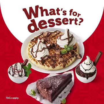 2.8K views · 50 reactions | December: When your dessert plate becomes your main course. ✨ | Wimpy SA | Facebook