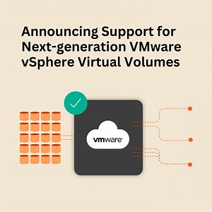 At #VMwareExplore, we’re excited to share that Pure Storage will support the next generation of #VMware vSphere vVols. Learn more about the announcement and how we’re enabling enterprise customers to further optimize storage operations for their VMware environments https://purefla.sh/3TtMNkP #data #DataStorage #PureStorage #innovation #technology #IT #VMware #Vvols #DataCenter #vSphere #vVols #VMwareCloudFoundation #VCF #AI #ML | Pure Storage