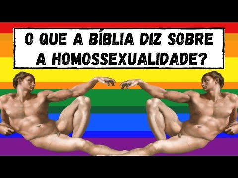 O que a bíblia diz sobre a homossexualidade?
