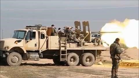 A-10 Warthog Hits ISIS Before Kurdish Assault