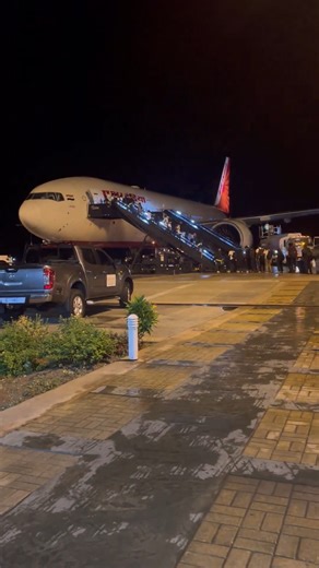 21K views · 66 reactions | As Bridgetown Grantley Adams International Airport, (BGI/TBPB) becomes operational, India sent a Private chartered plane Boeing 777-237(LR) "Avijit" from Air India to bring back its world champion team (Men's Cricket T20 World Cup 2024), those stuck in Barbados due to category 5 hurricane Beryl. #hurricane #Beryl #airport #aircraft | FL360aero | Facebook