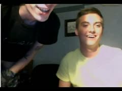 Two hot friends sucking each other