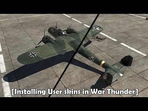How to install user/custom skins in War Thunder - Quick tutorial