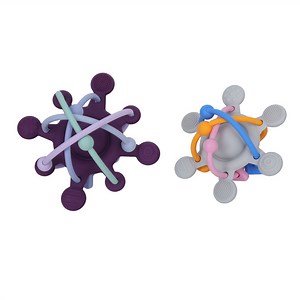 [Hot Item] Premium Silicone Baby Teether and Pacifier Toy for Soothing