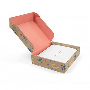 [Hot Item] Ecommerce Corrugated Paper Boxes Recycled Cardboard Zipper Tear Strip Mailer Packaging