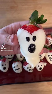 4.2K views · 37 reactions | BOO! Make these ghostly strawberries at some for a sweet fruity Tuesday treat! Takes less than 30 minutes. All the details: https://bit.ly/3nB9pAt | The Children's Museum of Indianapolis | Facebook