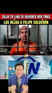 Leave a like if you want to see Felipe Calderón behind bars
